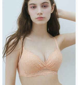 Push Up Flower Lace Non-wire Bra